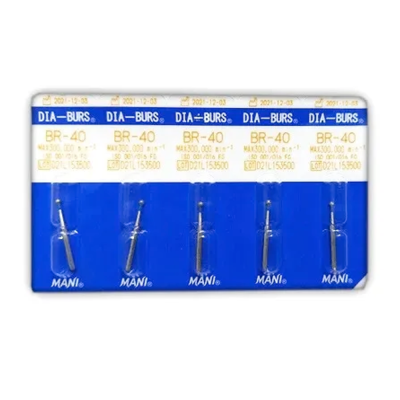 Mani Diamond Burs - Ball Round Type - BR - 40