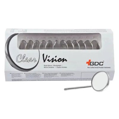 GDC Mouth Mirror Tops Plain No5 Pack Of 12 Pcs - 5 (Mmtp5)